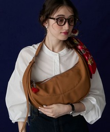 BONLECILL（ボンルシール）の「【BONLECILL Marche】ワイドベルトムーンバッグ／ショルダーバッグ（ショルダーバッグ）」