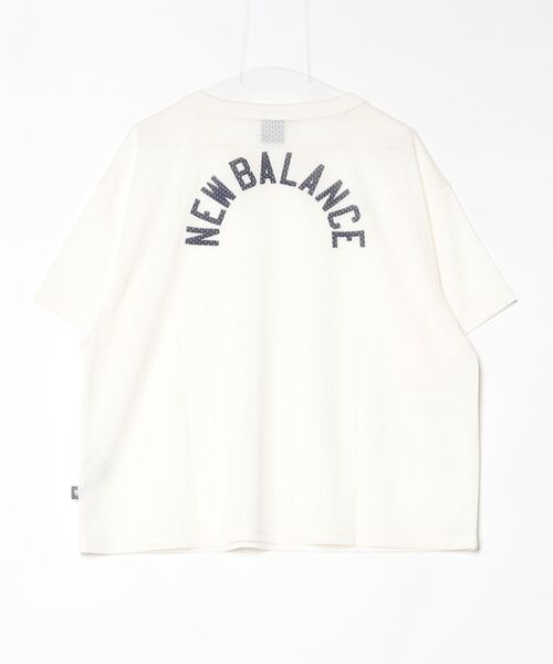 ニューバランス new balanceメッシュショートスリーブシャツ S メッシュショートスリーブTシャツ（Tシャツ/カットソー）｜New