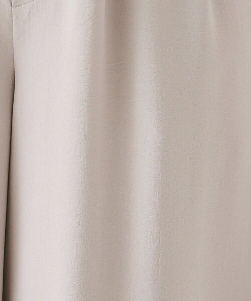 UNTITLED(アンタイトル)の「【セットアップ可/接触冷感/イージーケア】リラクミスト タックワイドパンツ(その他パンツ・レディース・ベージュ/ネイビー/ブラック/チャコールグレー・00/01/02/03/04/42/44/46/48/50)」の17枚目の写真