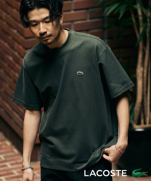 【新品未使用】LACOSTE 417別注 マイクロカノコ モックネックTEE セール】LACOSTE / ラコステ 417別注 マイクロカノコ モック