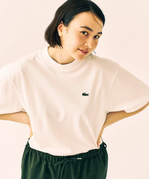 【新品未使用】LACOSTE 417別注 マイクロカノコ モックネックTEE セール】LACOSTE / ラコステ 417別注 マイクロカノコ モック