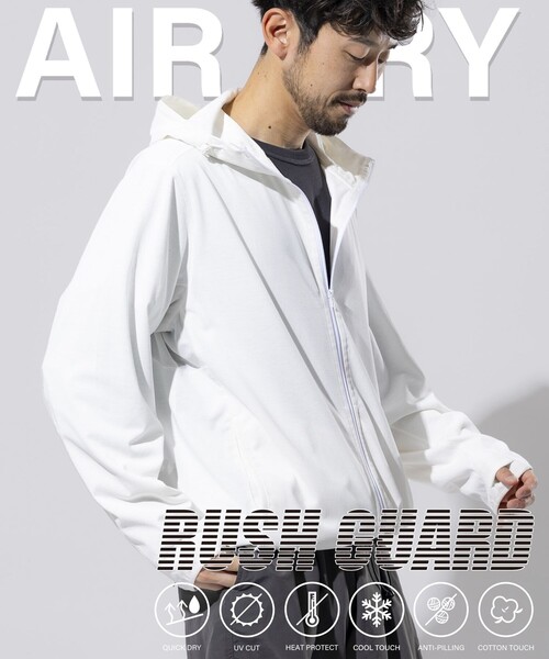 69SLAM☆MONSTA FREAK AINA HOODED VEST パーカーラッシュガード 69SLAM☆MONSTA FREAK AINA HOODED VEST パーカーラッシュガード