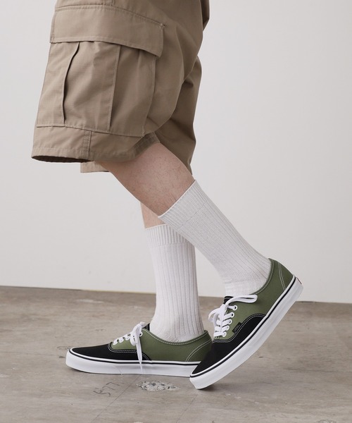 VANS(バンズ)の「VANS/ヴァンズ AUTHENTIC オーセンティック スニーカー(スニーカー・メンズ・グリーン・9/10/9.5/8.5/8)」の5枚目の写真