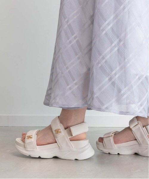 セール】モノグラムデザインスポーツサンダル（サンダル）｜RANDA