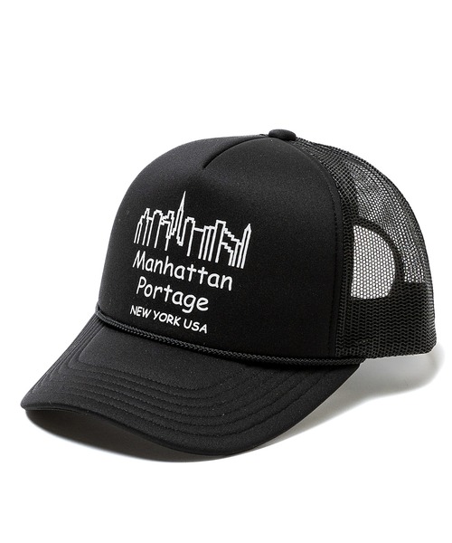 Manhattan Portage（マンハッタンポーテージ）の「Manhattan Portage/マンハッタンポーテージ キャップ TRUCKER MESH CAP MP326（キャップ・メンズ・ブラウン/ホワイト/ホワイト×グリーン/ブラック/ホワイト×ネイビー・FREE）」の4枚目の写真