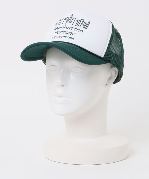 Manhattan Portage（マンハッタンポーテージ）の「Manhattan Portage/マンハッタンポーテージ キャップ TRUCKER MESH CAP MP326（キャップ・メンズ・ブラウン/ホワイト/ホワイト×グリーン/ブラック/ホワイト×ネイビー・FREE）」の13枚目の写真