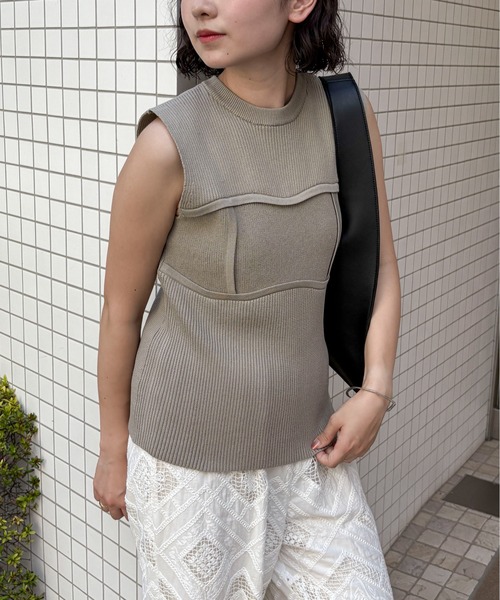 feepur（フェピュール）の「【ハンドウォッシャブル】ビスチェライク