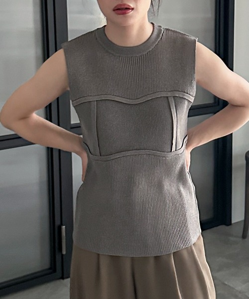 feepur（フェピュール）の「【ハンドウォッシャブル】ビスチェライク