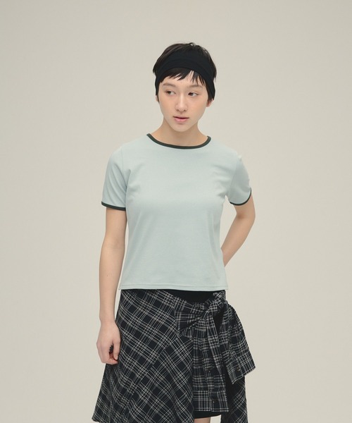 tシャツ 「eL」Ringer Tee SS/321311 レディース eL】Ringer Tee SS/321311（Tシャツ/カットソー）｜eL（エル）の