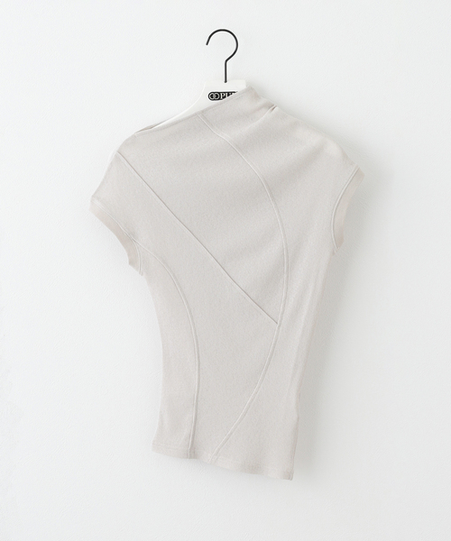 tシャツ 「Geek Office / ギークオフィス」LCDC CURVED-SEAM SLEEVELESS TOP レディース セール】【Geek Office / ギークオフィス】LCDC CURVED-SEAM