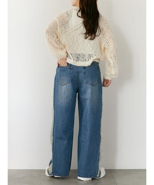 so4u（ソーフォーユー）の「ダメージデニムパンツ（その他パンツ・レディース・ブルー/サックスブルー・S/M）」の22枚目の写真