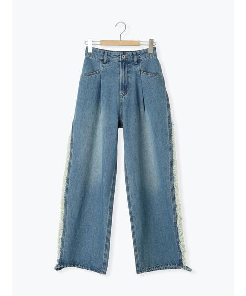 so4u（ソーフォーユー）の「ダメージデニムパンツ（その他パンツ・レディース・ブルー/サックスブルー・S/M）」の7枚目の写真