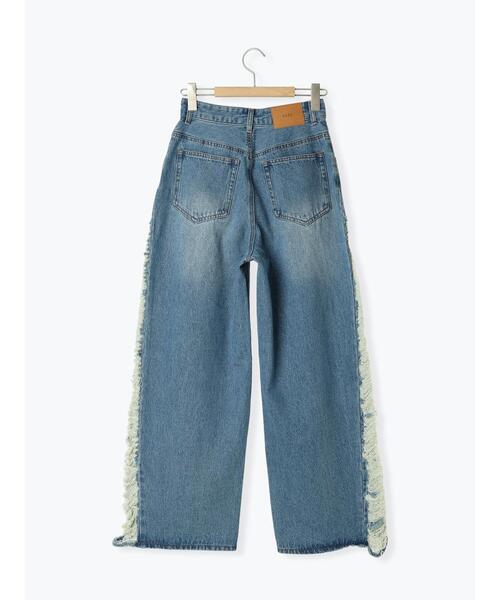 so4u（ソーフォーユー）の「ダメージデニムパンツ（その他パンツ・レディース・ブルー/サックスブルー・S/M）」の8枚目の写真