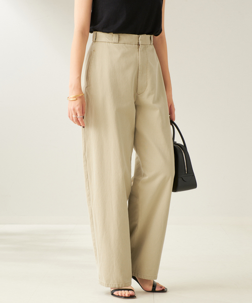 plage(プラージュ)の「Chinos(チノパンツ・レディース・ベージュ・36/38)」の7枚目の写真