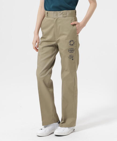 suSU◎／JACKBUNNY・Dickiesコラボパンツ Jack Bunny!!】【Dickies】T/Cツイルストレッチ ロングパンツ（その他
