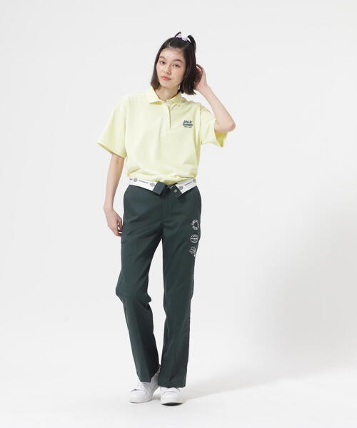Jack Bunny!!（ジャックバニー）の「【Jack Bunny!!】【Dickies】T/Cツイルストレッチ ロングパンツ（その他パンツ・レディース・グリーン/ベージュ/ネイビー・MEDIUM/LARGE/SMALL）」の9枚目の写真
