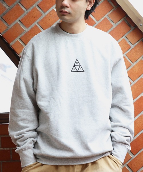 HUF(ハフ)の「HUF ロゴスウェット(スウェット・メンズ・ブラック/ヘザーグレー・MEDIUM/X-LARGE/LARGE)」の12枚目の写真