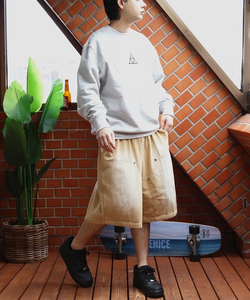 HUF(ハフ)の「HUF ロゴスウェット(スウェット・メンズ・ブラック/ヘザーグレー・MEDIUM/X-LARGE/LARGE)」の14枚目の写真
