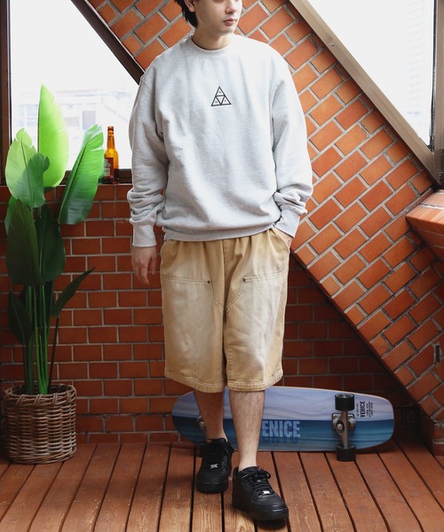 HUF(ハフ)の「HUF ロゴスウェット(スウェット・メンズ・ブラック/ヘザーグレー・MEDIUM/X-LARGE/LARGE)」の19枚目の写真