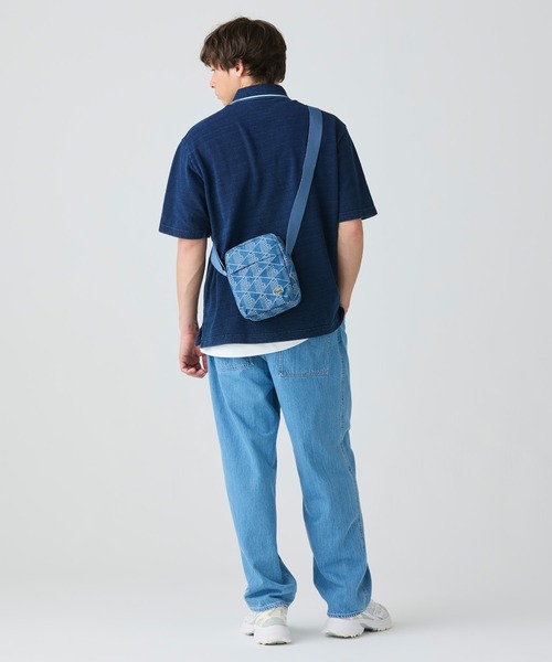 LACOSTE（ラコステ）の「ネオクロックシーズナル ジャカードデニムミニバッグ（ショルダーバッグ・レディース・ブルー・FREE）」の10枚目の写真