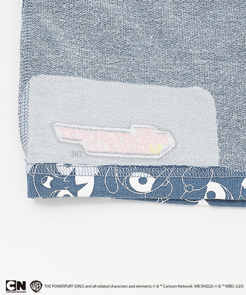 X-girl Stages（エックスガールステージス）の「【パワーパフ ガールズ】総柄ショートパンツ（その他パンツ・キッズ・ブラック/ブルー・130cm/140cm/90cm/120cm/100cm/110cm）」の7枚目の写真