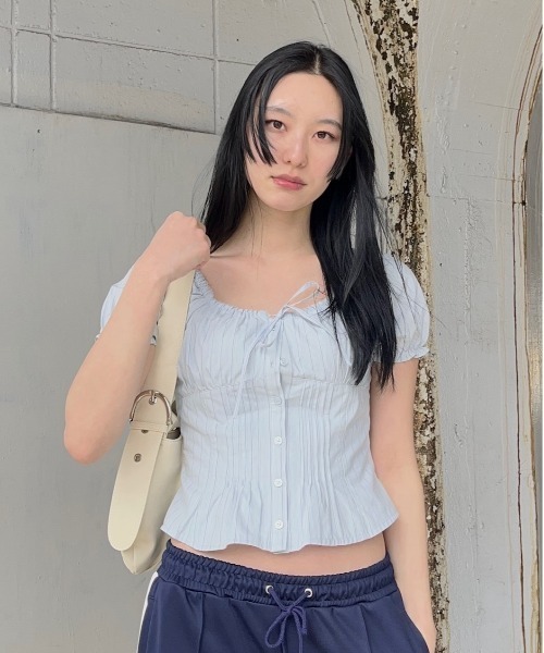 セール】PIN TUCK FIT ブラウス（シャツ/ブラウス）｜MOUSSY
