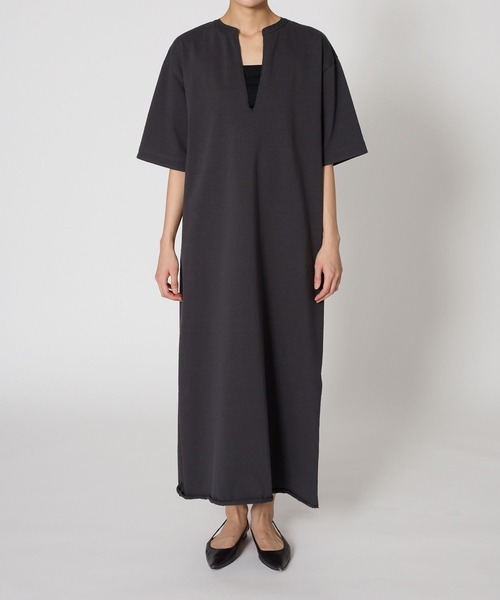 BABYLONE(バビロン)の「デラヴェジャージワンピース(ワンピース・レディース・チャコール/オレンジ・フリー)」の12枚目の写真