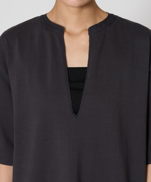 BABYLONE(バビロン)の「デラヴェジャージワンピース(ワンピース・レディース・チャコール/オレンジ・フリー)」の8枚目の写真