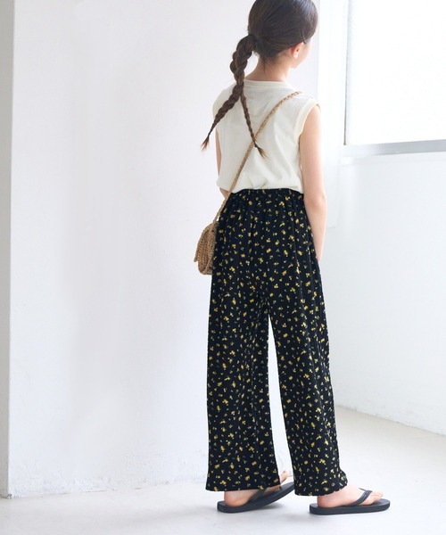 coca（coca）（コカ）の「キッズ 親子お揃いシボシャーリングイージーパンツ（その他パンツ・キッズ・ブラック/A/オレンジ/ドット・120/130/140/150）」の16枚目の写真