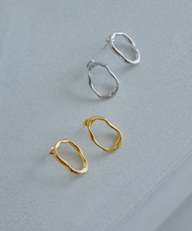 ニュアンスサークルピアス