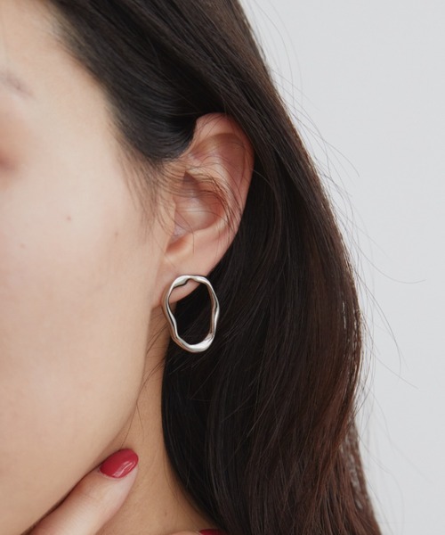 ピアス 55 ハートピアス/ステンレススチール（ピアス（両耳用））｜un/neu