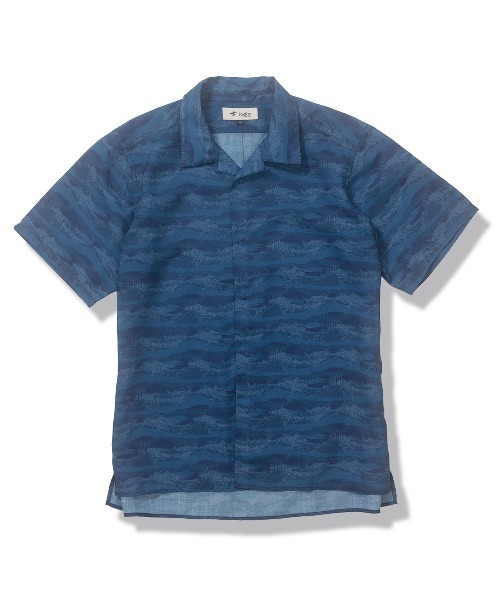 Foxfire（フォックスファイヤー）の「エンドレスライズシャツＳ／Ｓ（シャツ/ブラウス・メンズ・ベージュ/ネイビー/ミント・WOMENS L/WOMENS M/M/L/XL）」の5枚目の写真