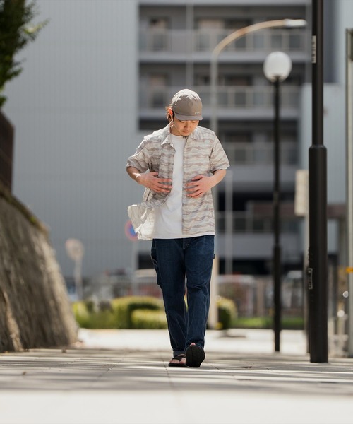 Foxfire（フォックスファイヤー）の「エンドレスライズシャツＳ／Ｓ（シャツ/ブラウス・メンズ・ベージュ/ネイビー/ミント・WOMENS L/WOMENS M/M/L/XL）」の7枚目の写真