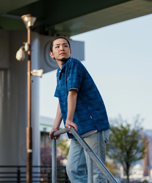 Foxfire（フォックスファイヤー）の「エンドレスライズシャツＳ／Ｓ（シャツ/ブラウス・メンズ・ベージュ/ネイビー/ミント・WOMENS L/WOMENS M/M/L/XL）」の10枚目の写真