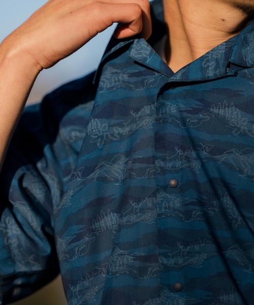 Foxfire（フォックスファイヤー）の「エンドレスライズシャツＳ／Ｓ（シャツ/ブラウス・メンズ・ベージュ/ネイビー/ミント・WOMENS L/WOMENS M/M/L/XL）」の12枚目の写真