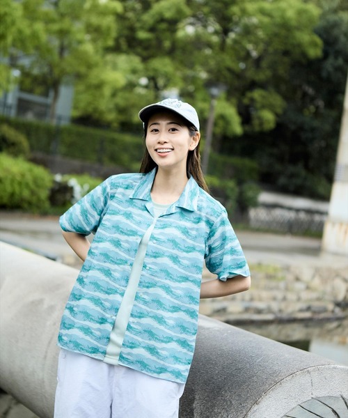 Foxfire（フォックスファイヤー）の「エンドレスライズシャツＳ／Ｓ（シャツ/ブラウス・メンズ・ベージュ/ネイビー/ミント・WOMENS L/WOMENS M/M/L/XL）」の15枚目の写真
