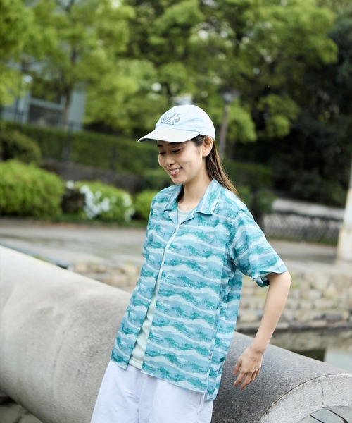 Foxfire（フォックスファイヤー）の「エンドレスライズシャツＳ／Ｓ（シャツ/ブラウス・メンズ・ベージュ/ネイビー/ミント・WOMENS L/WOMENS M/M/L/XL）」の16枚目の写真
