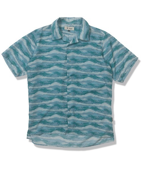 Foxfire（フォックスファイヤー）の「エンドレスライズシャツＳ／Ｓ（シャツ/ブラウス・メンズ・ベージュ/ネイビー/ミント・WOMENS L/WOMENS M/M/L/XL）」の4枚目の写真
