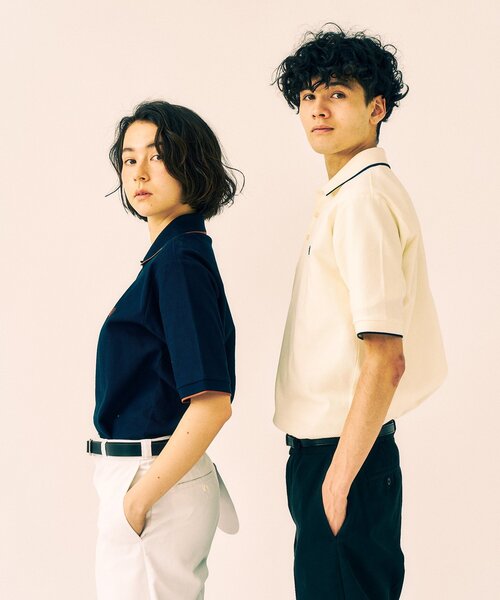 セール】FRED PERRY 417別注 Textured Single Tipped Sh