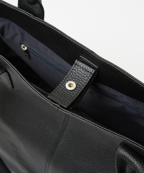 alfredoBANNISTER（アルフレッドバニスター）の「【WEB別注】オープン レザー トートバッグ（トートバッグ・メンズ・ブラック・フリー）」の14枚目の写真