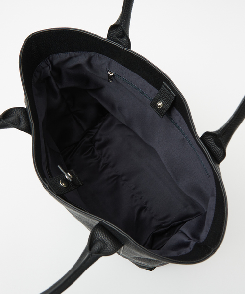 alfredoBANNISTER（アルフレッドバニスター）の「【WEB別注】オープン レザー トートバッグ（トートバッグ・メンズ・ブラック・フリー）」の3枚目の写真