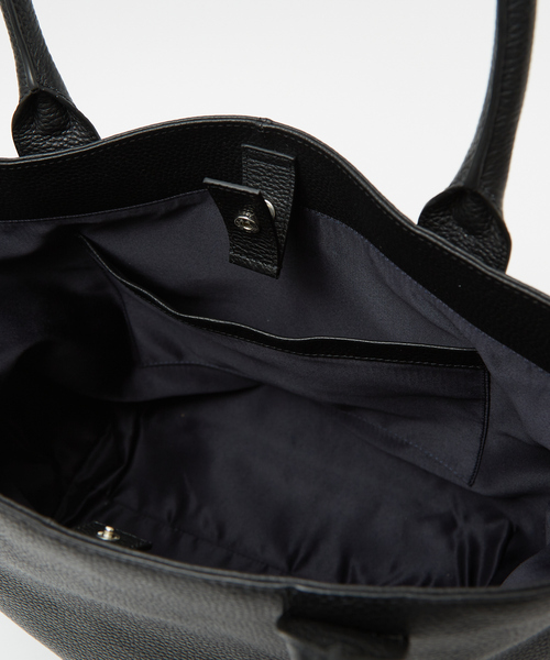 alfredoBANNISTER（アルフレッドバニスター）の「【WEB別注】オープン レザー トートバッグ（トートバッグ・メンズ・ブラック・フリー）」の4枚目の写真