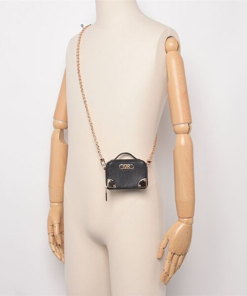 セール】MICHAEL KORS Estelle Micro Pebbled Leather Crossbody Bag