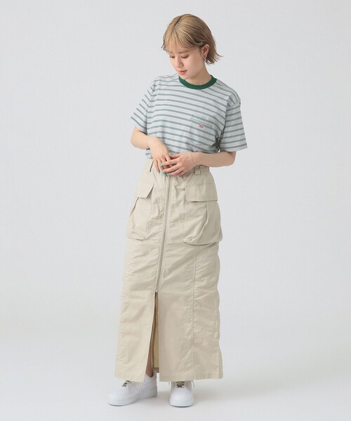 Ray BEAMS(レイビームス)の「フロント ジップ カーゴ タイトスカート(スカート・レディース・ホワイト系その他6/ブラック・0/1)」の17枚目の写真