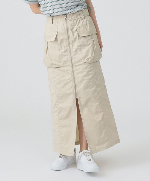 Ray BEAMS(レイビームス)の「フロント ジップ カーゴ タイトスカート(スカート・レディース・ホワイト系その他6/ブラック・0/1)」の18枚目の写真