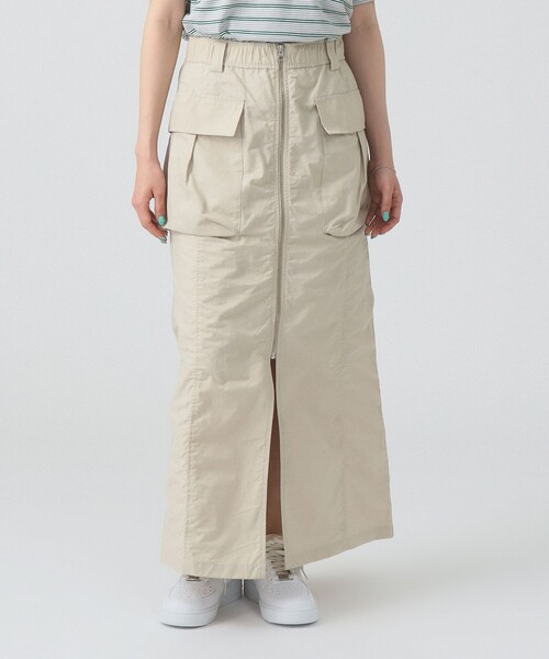 Ray BEAMS(レイビームス)の「フロント ジップ カーゴ タイトスカート(スカート・レディース・ホワイト系その他6/ブラック・0/1)」の19枚目の写真