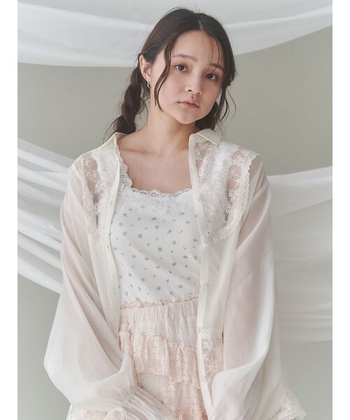 セール】flower camisole tops（キャミソール）｜merry jenny（メリー