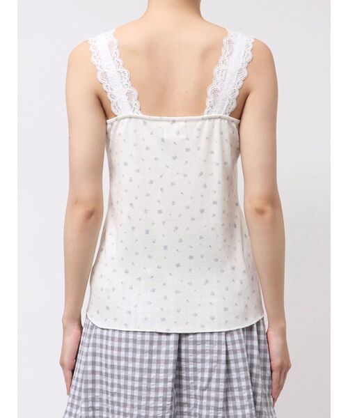 merry jenny(メリージェニー)の「flower camisole tops(キャミソール・レディース・ピンク/ブルー/オフホワイト・FREE)」の16枚目の写真