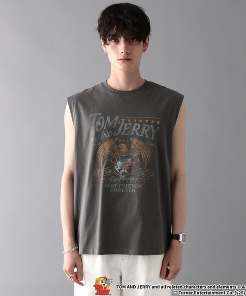 RAGEBLUE（レイジブルー）の「【WEB限定】ヴィンテージライク/アソートキャラノースリーブ（タンクトップ・メンズ・ダークグレー/その他19/オフホワイト/ブラック・MEDIUM/LARGE）」の17枚目の写真