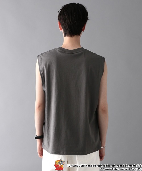 RAGEBLUE（レイジブルー）の「【WEB限定】ヴィンテージライク/アソートキャラノースリーブ（タンクトップ・メンズ・ダークグレー/その他19/オフホワイト/ブラック・MEDIUM/LARGE）」の19枚目の写真